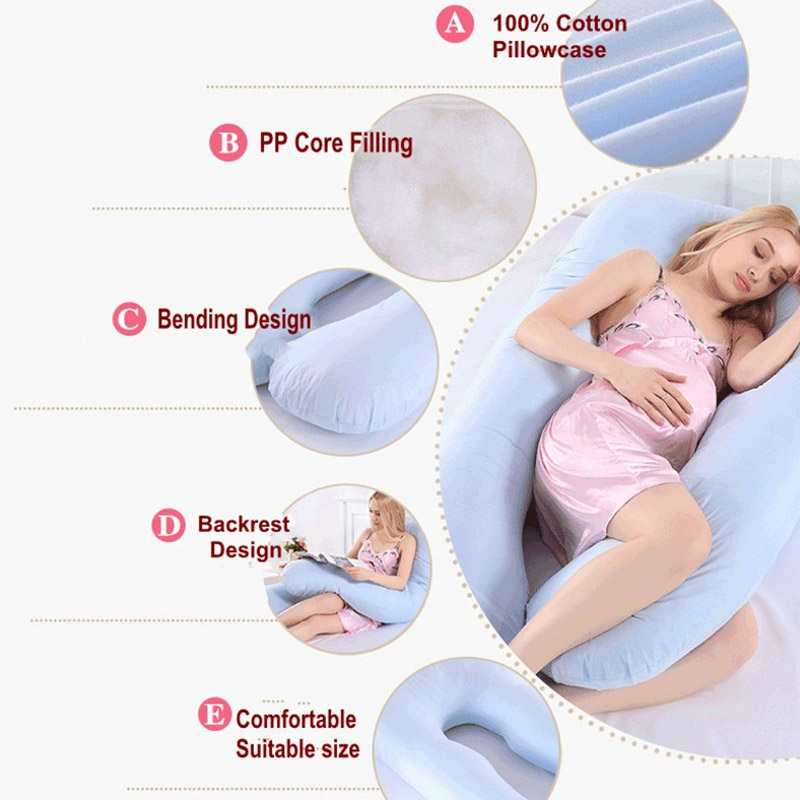 Pregnancy Pillow 130*70cm Slee - огляд і ціна Nursing Pillow Breastfeeding