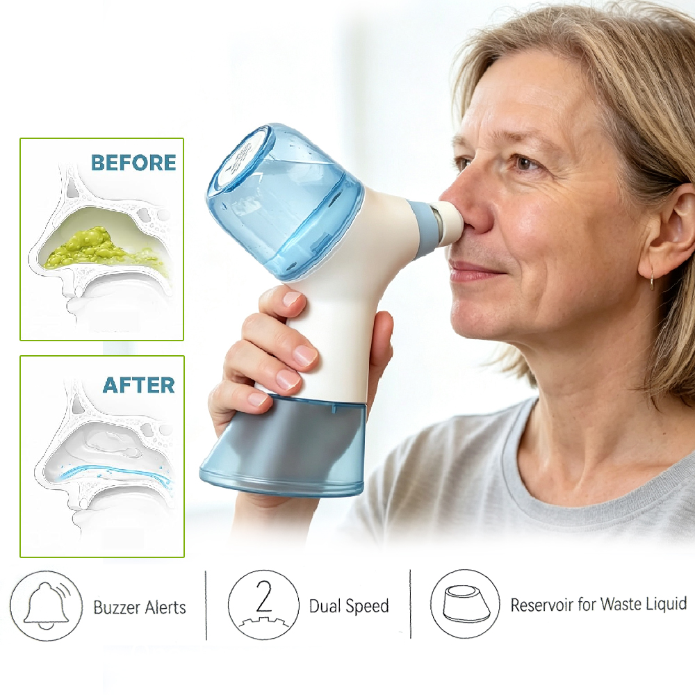 Electric Nasal Irrigation Syst - огляд і ціна Nasal Aspirator