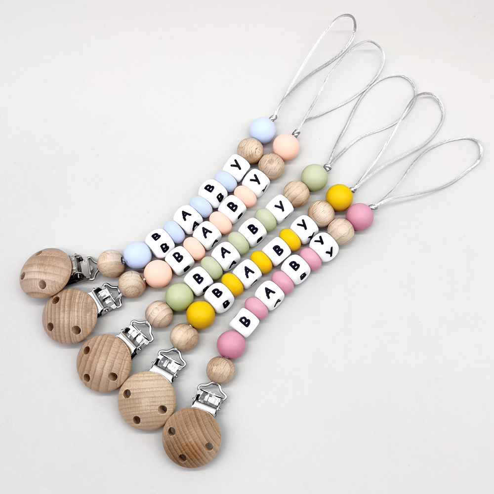 Custom Name Pacifier Clips Cha - огляд і ціна Baby Products Toys