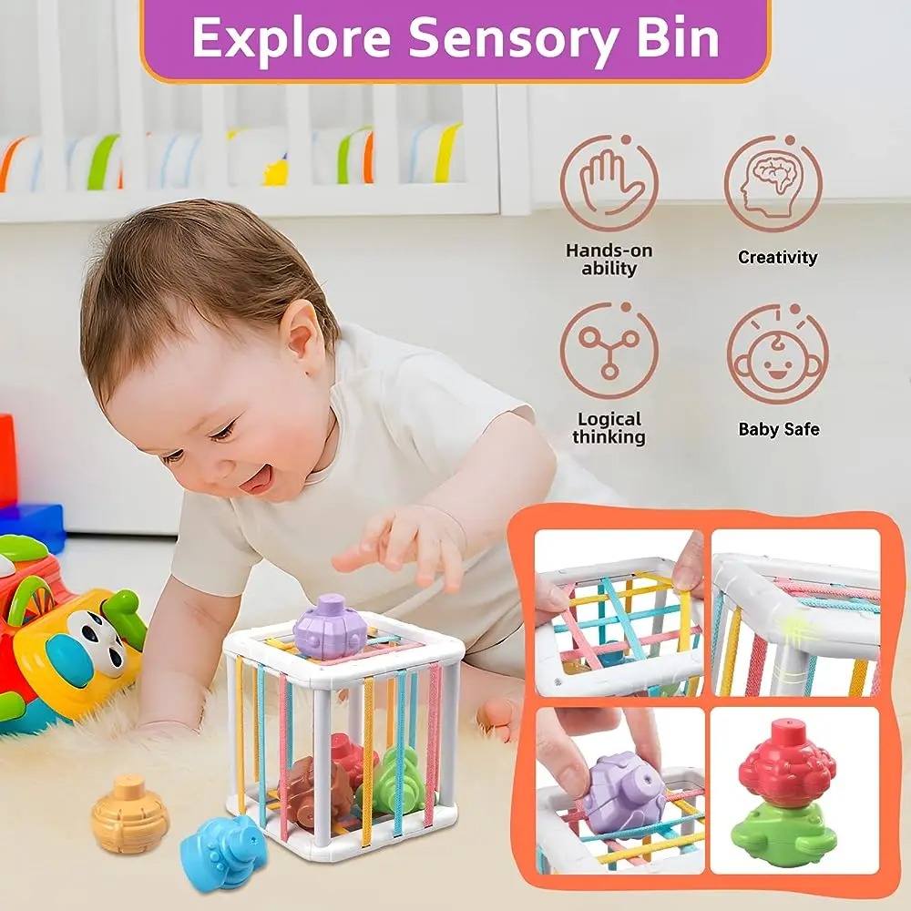 Rainbow Colorful Montessori Sh - огляд і ціна Baby Products Toys