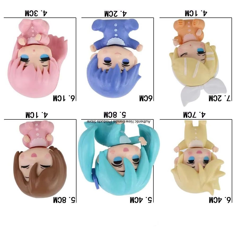 6pcs/set Anime Hatsune Miku q- - огляд і ціна Baby Q Products
