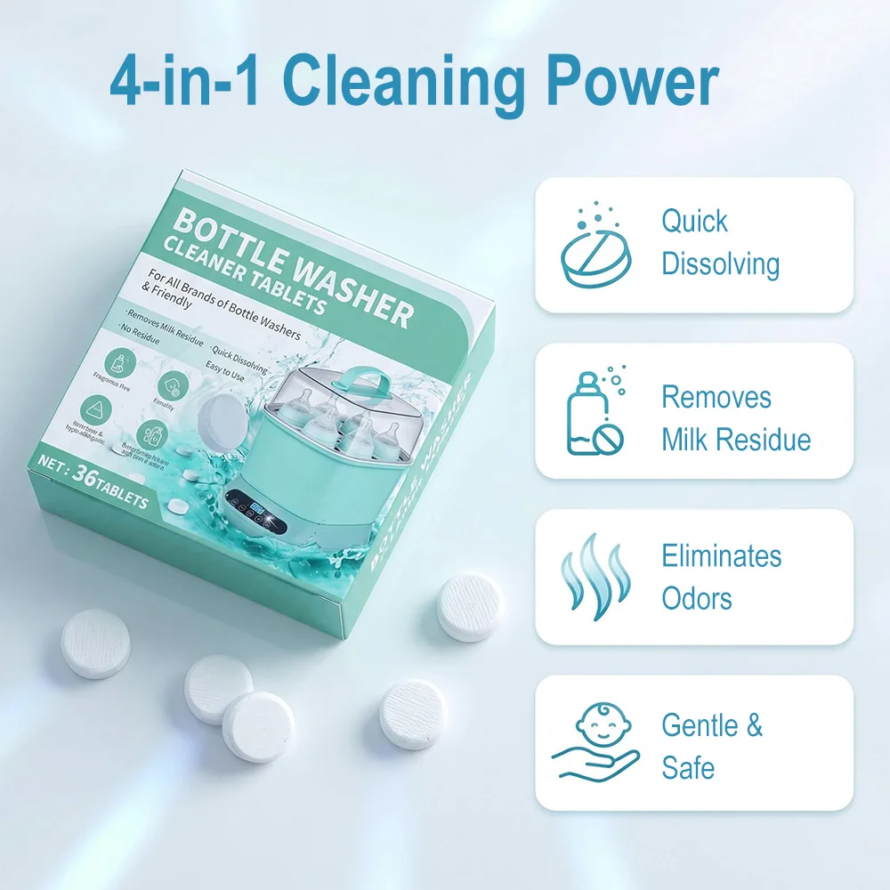 Baby Bottle Descaling Tablets  - огляд і ціна Zwitsal Baby Products